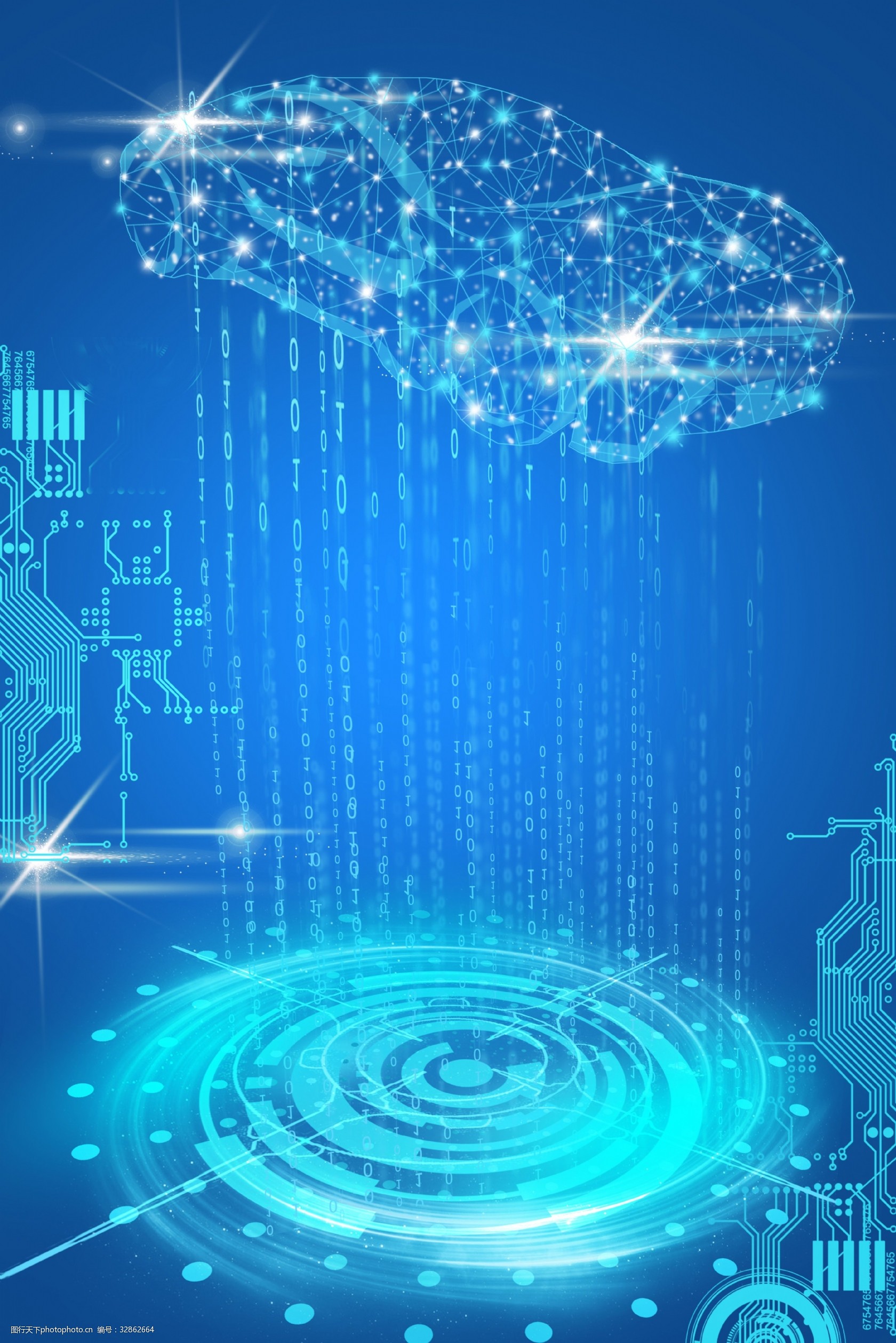 專業(yè)洗車(chē)海報(bào)背景素材