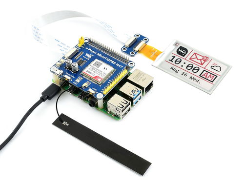 微雪電子樹(shù)莓派電子墨水屏物聯(lián)網(wǎng)驅(qū)動(dòng)板簡(jiǎn)介